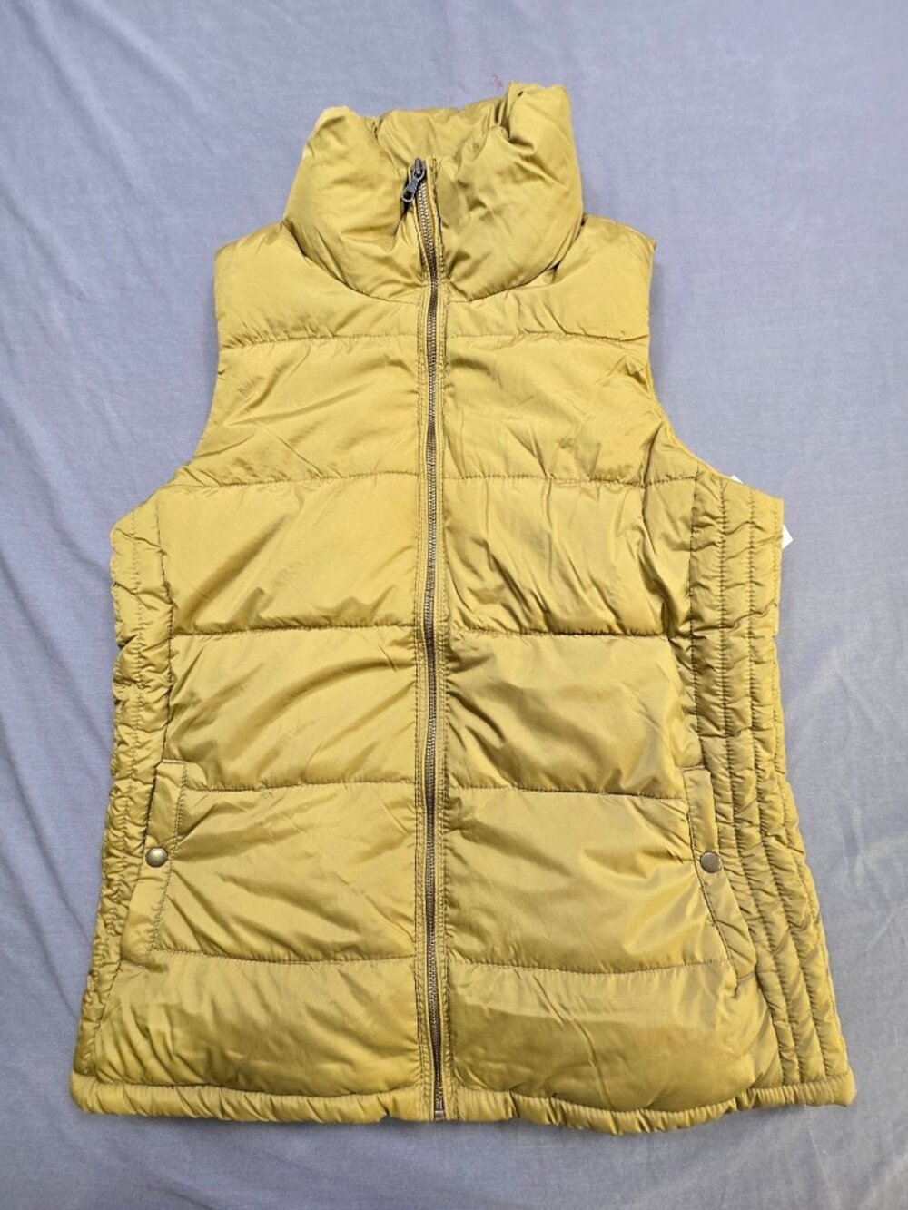 NEW Old Navy Medium Tall MT Womens Puffer Vest Pea Green